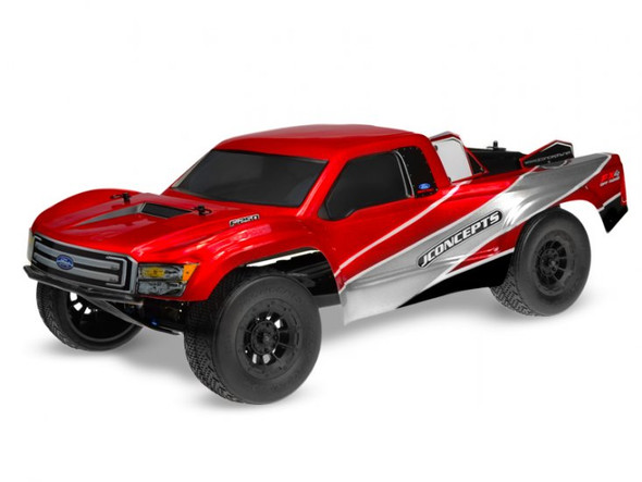 JConcepts Illuzion 2012 Ford F-250 Super Duty XLT Clear Body Slash,SC10,XXX-SCT,22 SCT