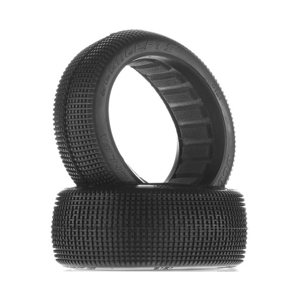 JConcepts 312107 Reflex Black Compound 1/8 Buggy Tires (2)