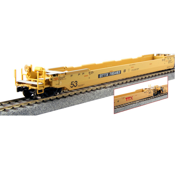 Kato 309051 Gunderson MAXI-IV Double Stack Well Car Set TTX Old Logo HO Scale