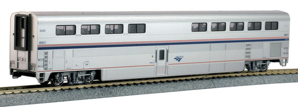 Kato 356073 Amtrak Superliner I - Diner Car Phase VI #38021 - HO Scale