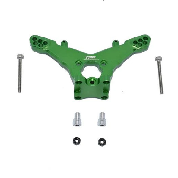 GPM Racing Aluminum Rear Damper Mount Green : Losi 1/18 Mini-T 2.0