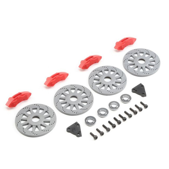 Losi LOS252109 Rotor Caliper Set : Super Rock Rey