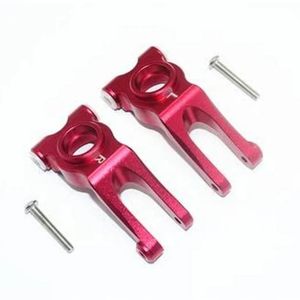 GPM Racing Aluminum Rear Knuckle Arm Red : 4X4 Granite / Big Rock