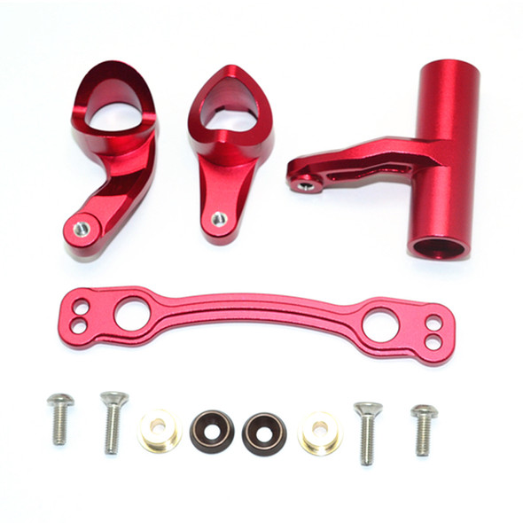 GPM Racing Aluminum Steering Assembly Red :Arrma 1/8 Kraton / Outcast