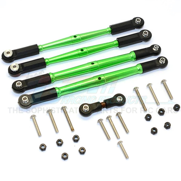 GPM Racing Aluminum Turnbuckles Green : Kraton 6S BLX