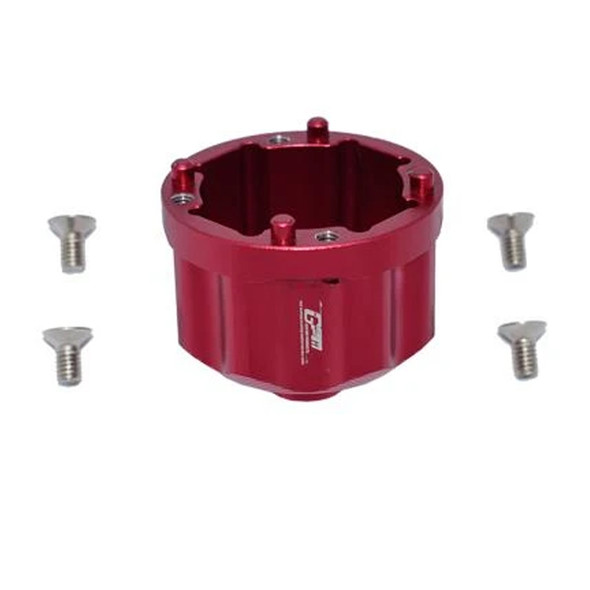 GPM Aluminum Front Or Rear Diff Case Red : 1/5 KRATON & OUTCAST 8S BLX
