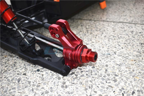 GPM Racing Aluminum Rear Knuckle Arm Red : 1/5 KRATON 8S BLX Monster Truck