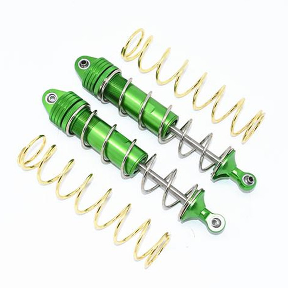 GPM Alum Rear Thickened Spring Dampers 187mm Green : 1/5 8S BLX Kraton/Outcast