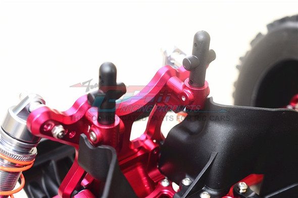 GPM Aluminum Front + Rear Body Post Stabilizer Blue : 1/8 Outcast 6S BLX