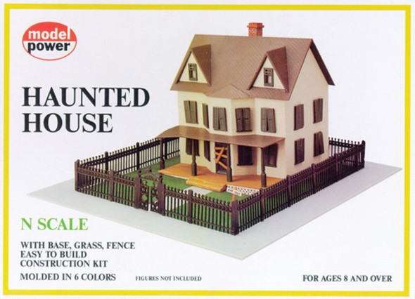 Model Power Haunted House Train Building Kit N 1555