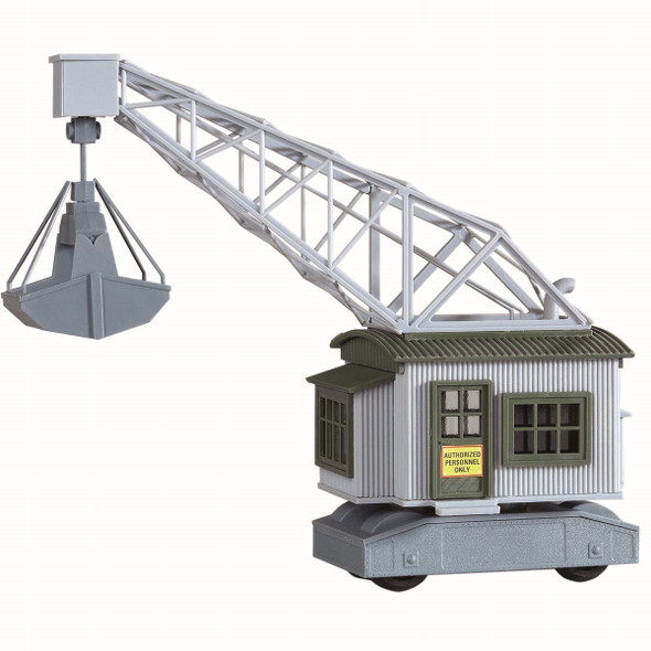 Model Power 648 M Walker & Son Sand & Gravel Crane Built-Up Building : HO Scale