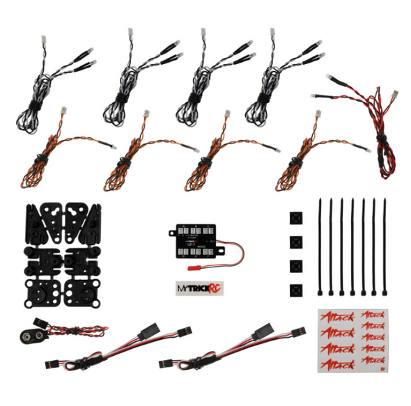 MyTrickRC Attack Series-UF-7 Traxxas TRX4 Defender Light Kit TD1