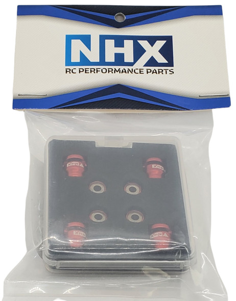 NHX RC Crosshair Magnetic Body Mount Marking Kit for Most On-Road RC Bodies Red