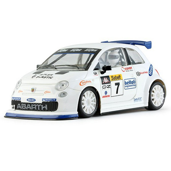 NSR 0040SW Abarth 500 Assetto Corsa - Trofeo Abarth Selenia #7 1/32 Slot Car