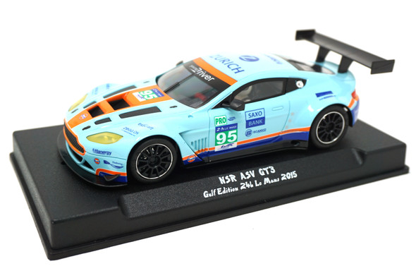 NSR 0048SW ASV GT3 Gulf Edition 24H Le Mans 2015 #95 1/32 Slot Car