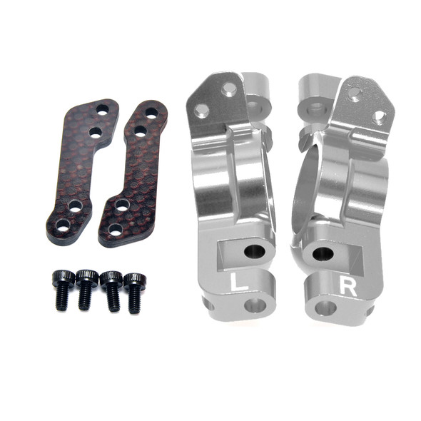 HoBao OP-0002 CNC Steering Knuckle Set : Hyper 1/8 / GTS / GTB Nitro / Electric