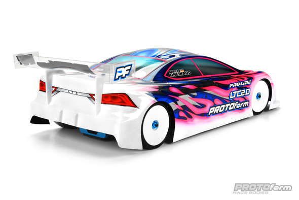 Protoform 1547-25 LTC 2.0 Light Weight Touring Car Clear Body for 190mm