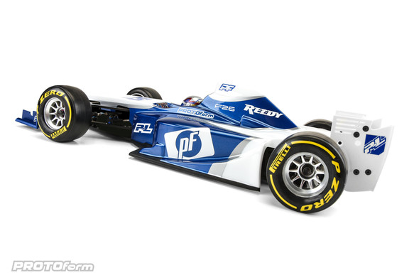 Protoform F26 Clear Body 1/10 Formula 1 1561-22