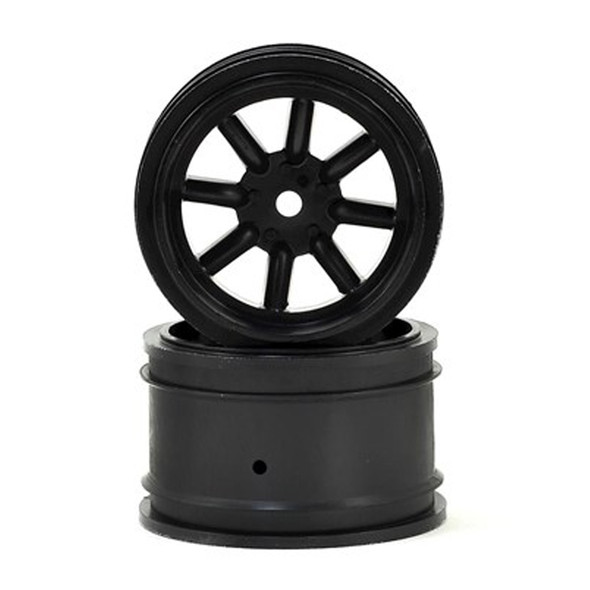 Protoform 2765-03 Vintage Racing Rear Wheels (31mm) Black (2)