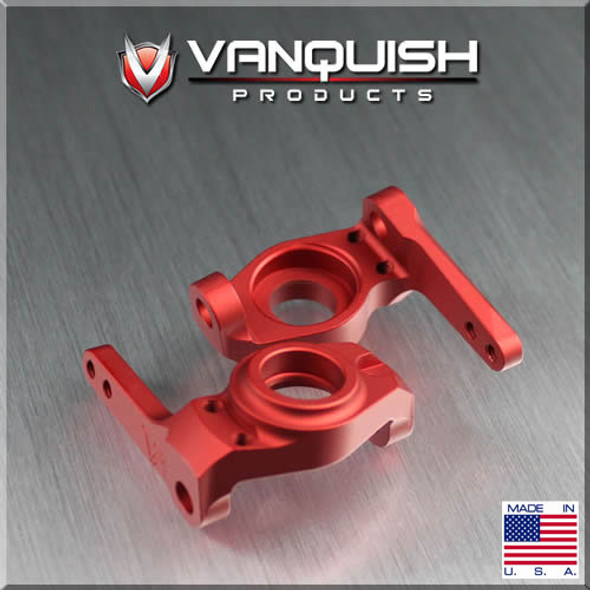 Vanquish VPS02853 8 degree knuckles Red Axial SCX10