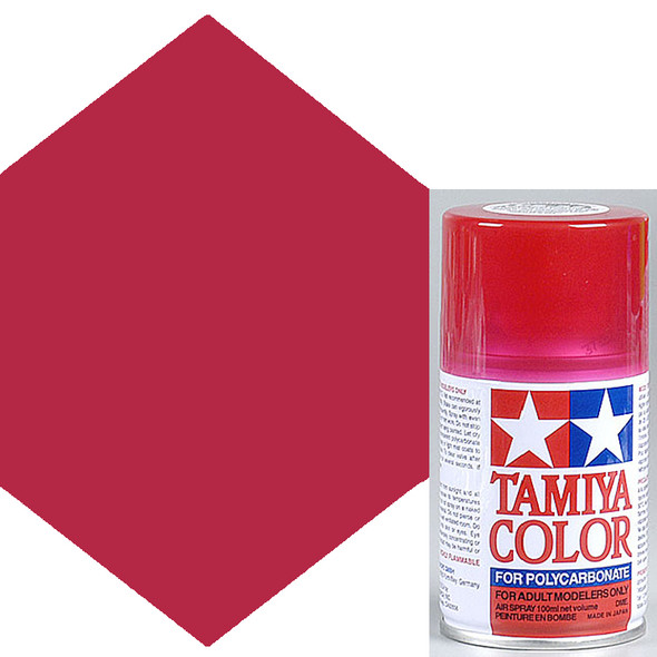 Tamiya Polycarbonate PS-37 Frost Red Spray Paint 86037
