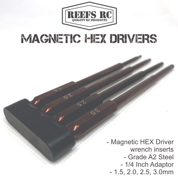 Reef's REEFS37 Magnetic Hex Drivers