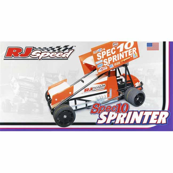 RJ Speed 2033 1/10 Spec Sprint Car Kit Electric