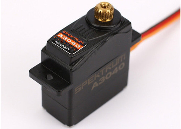 Spektrum A3040 Digital Hi Torque Metal Gear Sub-Micro Aircraft Servo Minis/Park Flyer Spektrum A3040 Digital Hi Torque Metal Gear Sub-Micro Aircraft Servo Minis/Park Flyer