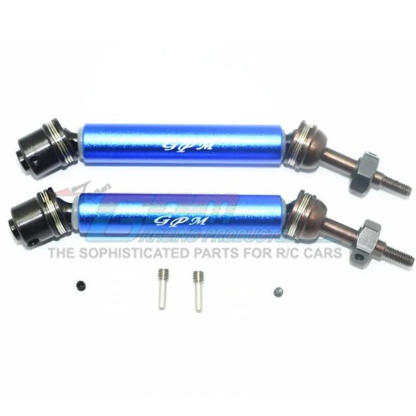 GPM Racing Harden Steel #45 Rear Axle Blue w/Alloy Body : Rustler 4x4 VXL