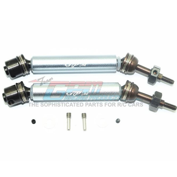 GPM Racing Harden Steel #45 Rear Axle Grey w/Alloy Body : Rustler 4x4 VXL
