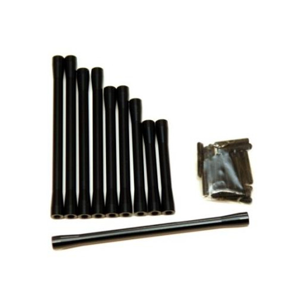 STRC STA31186BK CNC Alum. Suspension & Steering Links Kit w/Hardware : SCX10 II