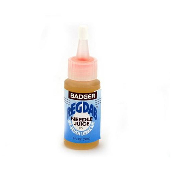 Badger 122 Regdab Airbrush Lubricant / Needle Juice 1oz