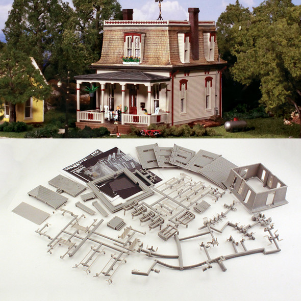 Design Preservation Models Our House HO Kit Train Building 12700
