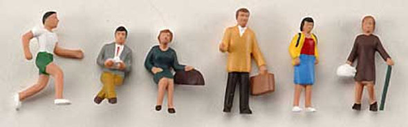 Model Power HO Town People (6) Figures 5705