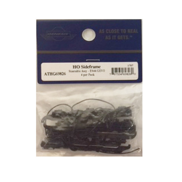 Athearn HO Sideframe Set/Steerable Assy, ES44/GEVO (4) ATHG69826