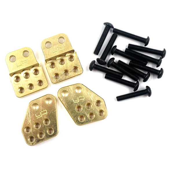 Yeah Racing AXCP-007 Brass Adjustable Shock Mount 4pcs : Axial Capra