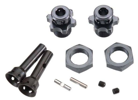 Tekno R/C Hub Adapters 17mm 1/8 Buggy SCT410 (2)