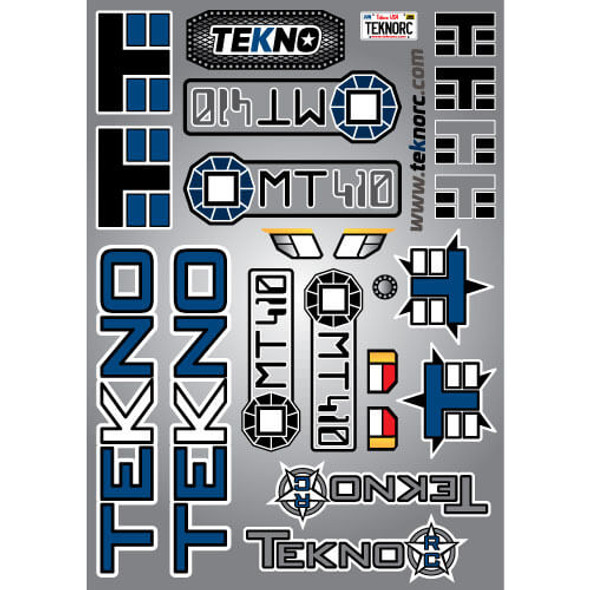 Tekno RC TKR5618 Decal Sheet : MT410