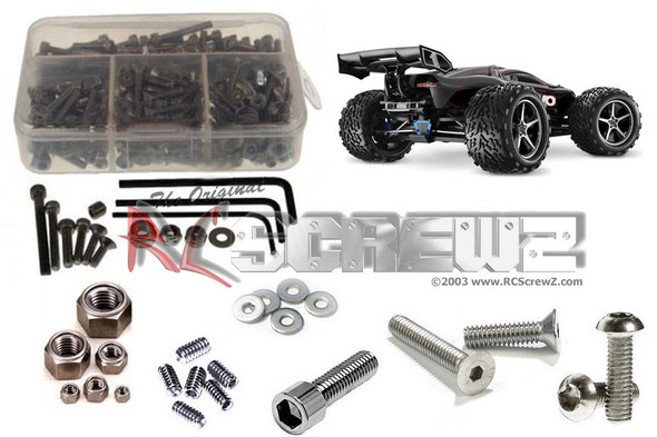 RC Screwz TRA034 Traxxas E-Revo 1/10th Stainless Steel Screw Kit