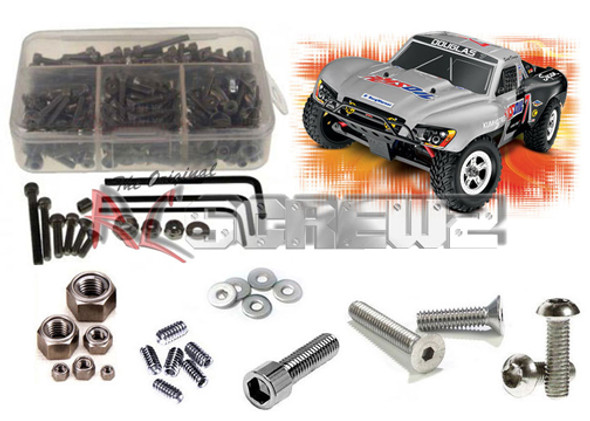 RC Screwz Stainless Steel Screw Kit Traxxas 1/16 Slash TRA038