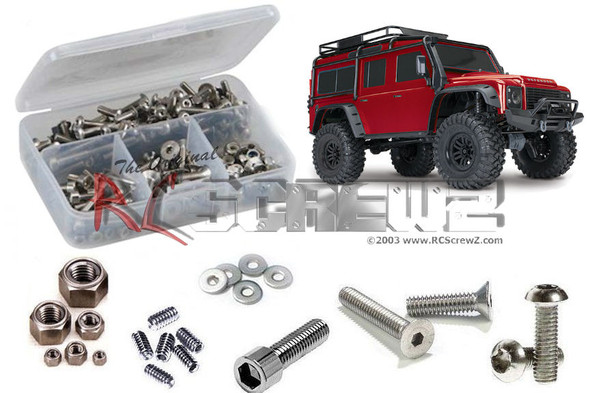 RC Screwz TRA081 Traxxas TRX-4 Crawler Stainless Screw Kit