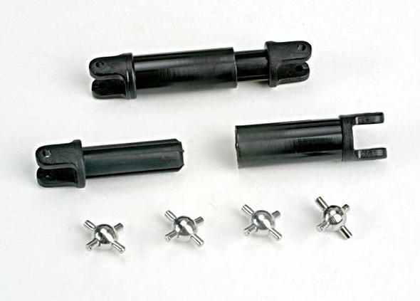 Traxxas 1651 Half Shafts U-Joints Blue Eagle LS (2)