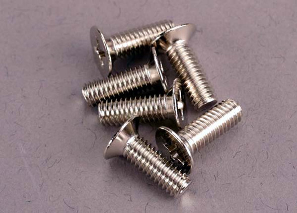 Traxxas 2548 Countersunk Screws 4x12mm (6)