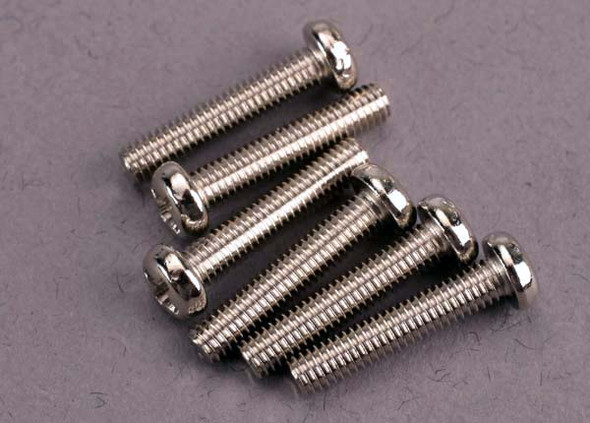 Traxxas 2563 Round Head Screw 3x15mm (6)