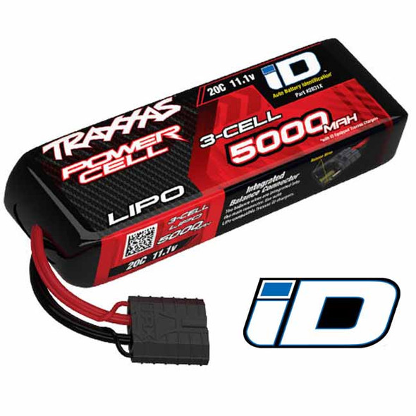 Traxxas 2831X 11.1V 5000mAh 3-Cell 20C LiPo Battery w/ iD for Aton Quadcopter