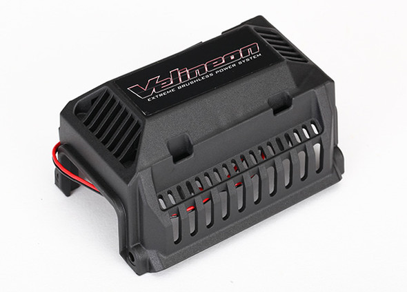 Traxxas 3474 Dual Cooling Fan Kit w/ Shroud Velineon 1200XL Motor : X-Maxx