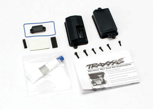 Traxxas 3628 Sealed Receiver Box Kit Rustler / Slash 4X4 / Stampede 4X4 / Bandit