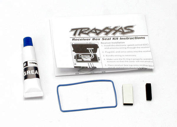 Traxxas 3629 Receiver Box Seal Kit Stampede 4X4 / Rustler / Slash 4X4 / Bandit