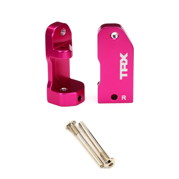 Traxxas 3632P Caster Blocks 30° Pink-Anodized 6061-T6