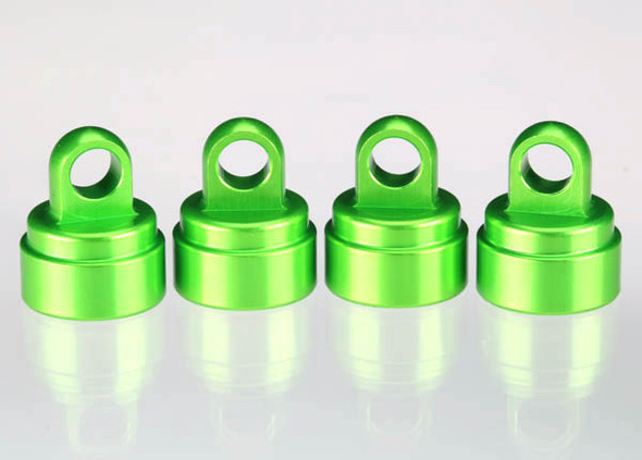 Traxxas 3767G Aluminum Ultra Shock Cap Green Rustler / Stampede / Slash / E-Maxx